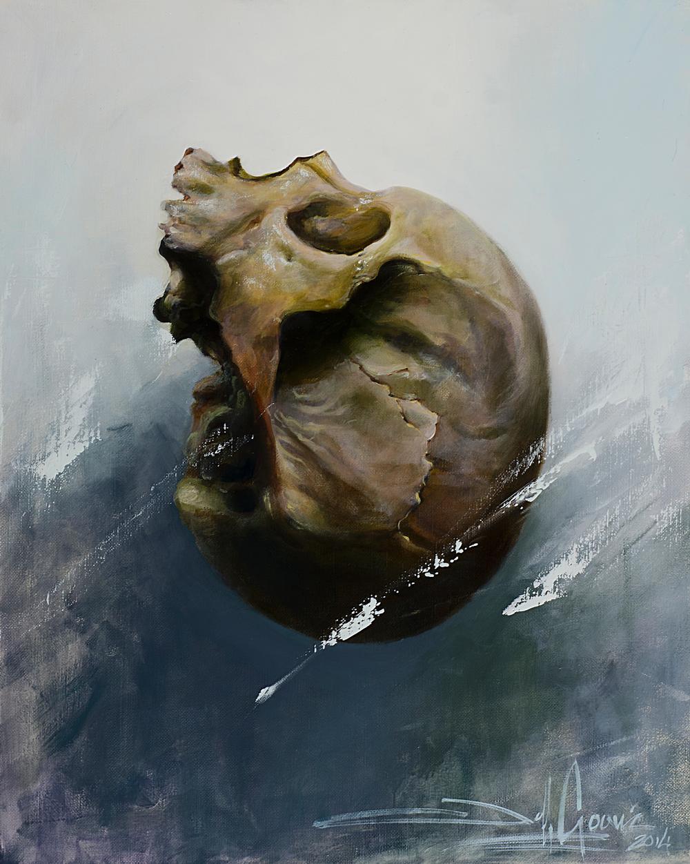 Jeff Gogue - floating skull